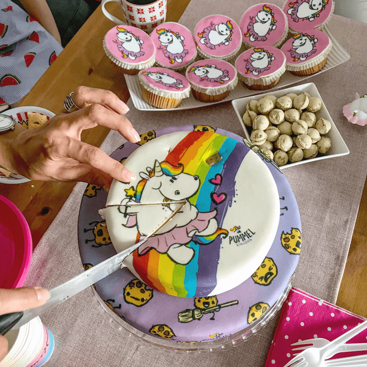 Gâteau Licorne Chubby Unicorn à deux étages
