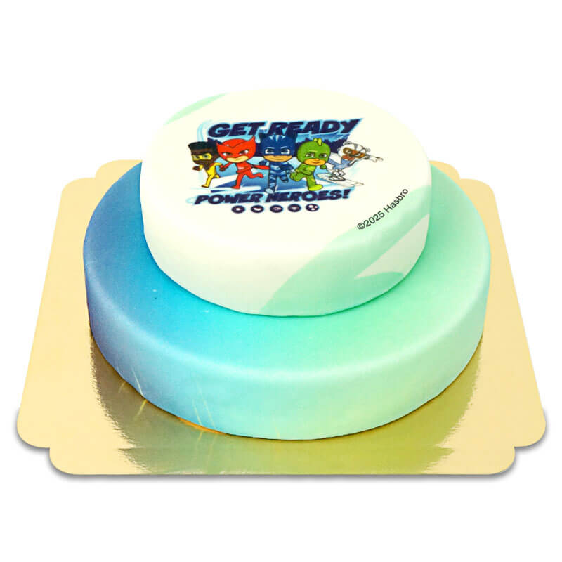 Gâteau Pyjamasques® Power Heroes 2 étages