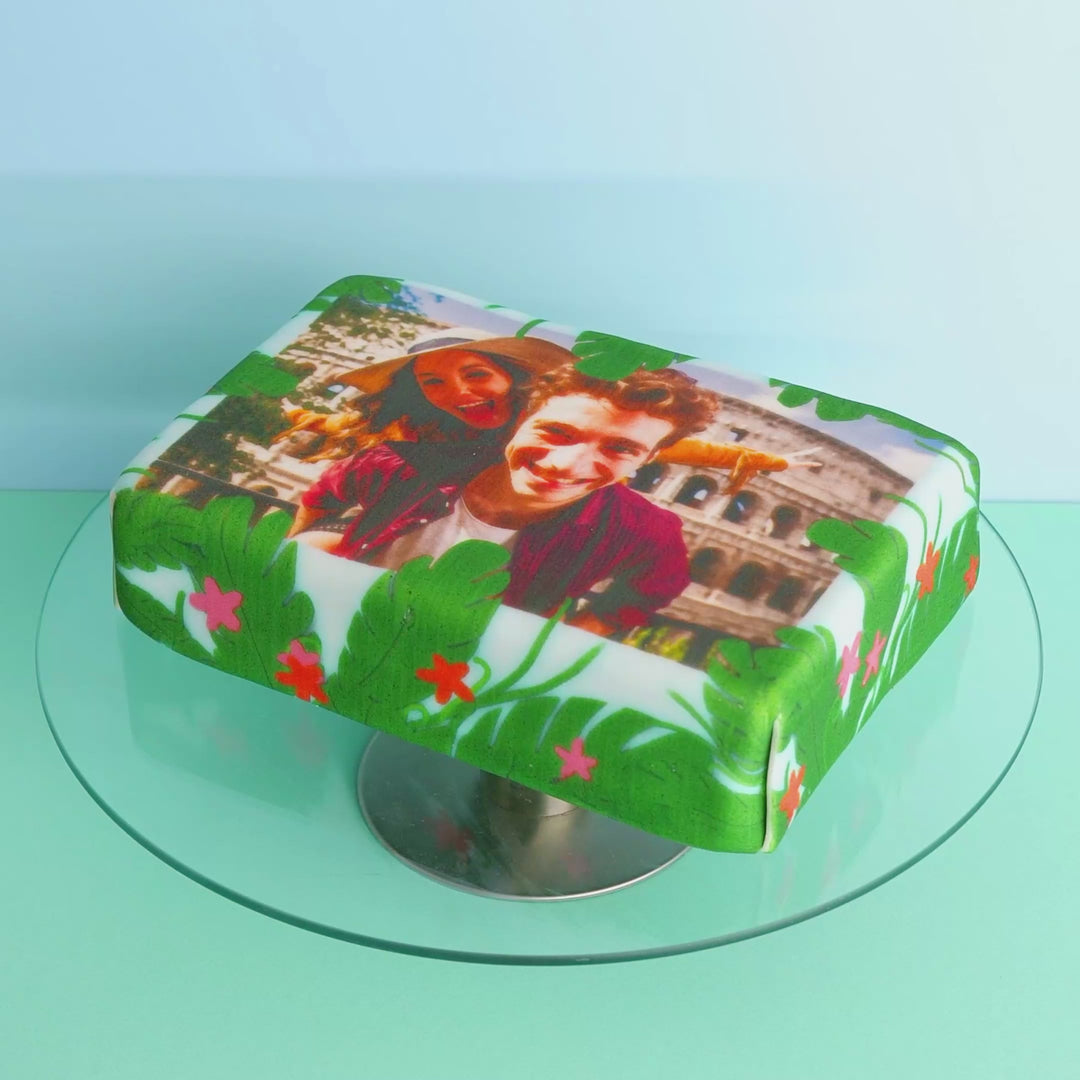 Gâteau photo Petit - 20 x 14 cm