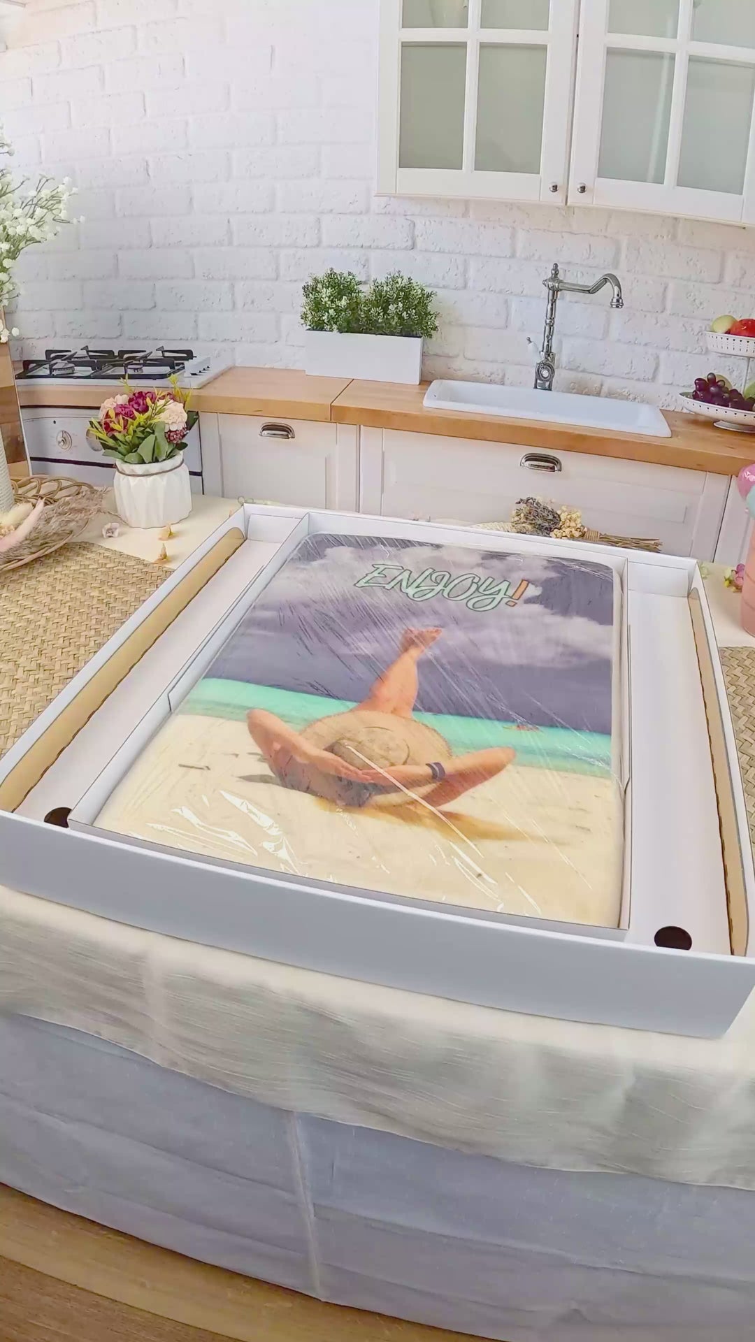 Gâteau-Photo Sans Cadre