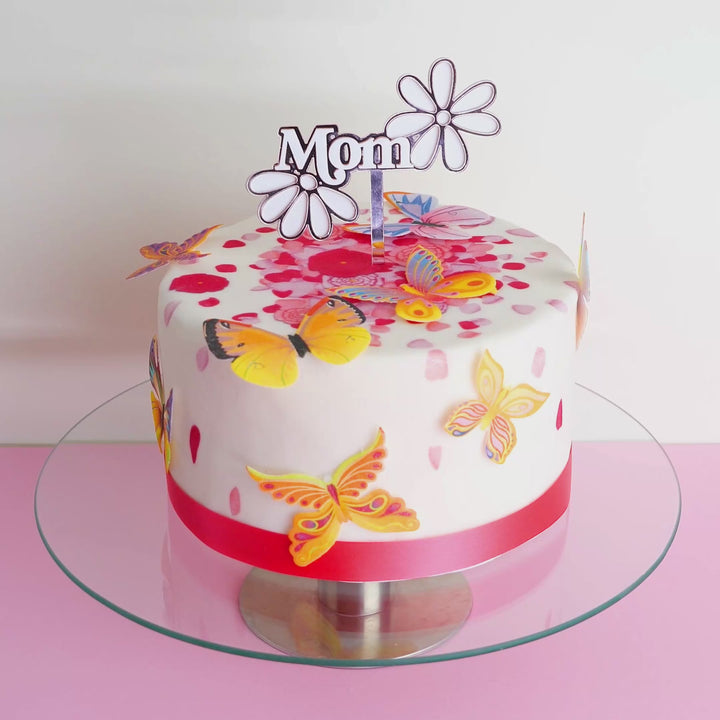 Gâteau Deluxe Fête des Mères avec Cake-Topper