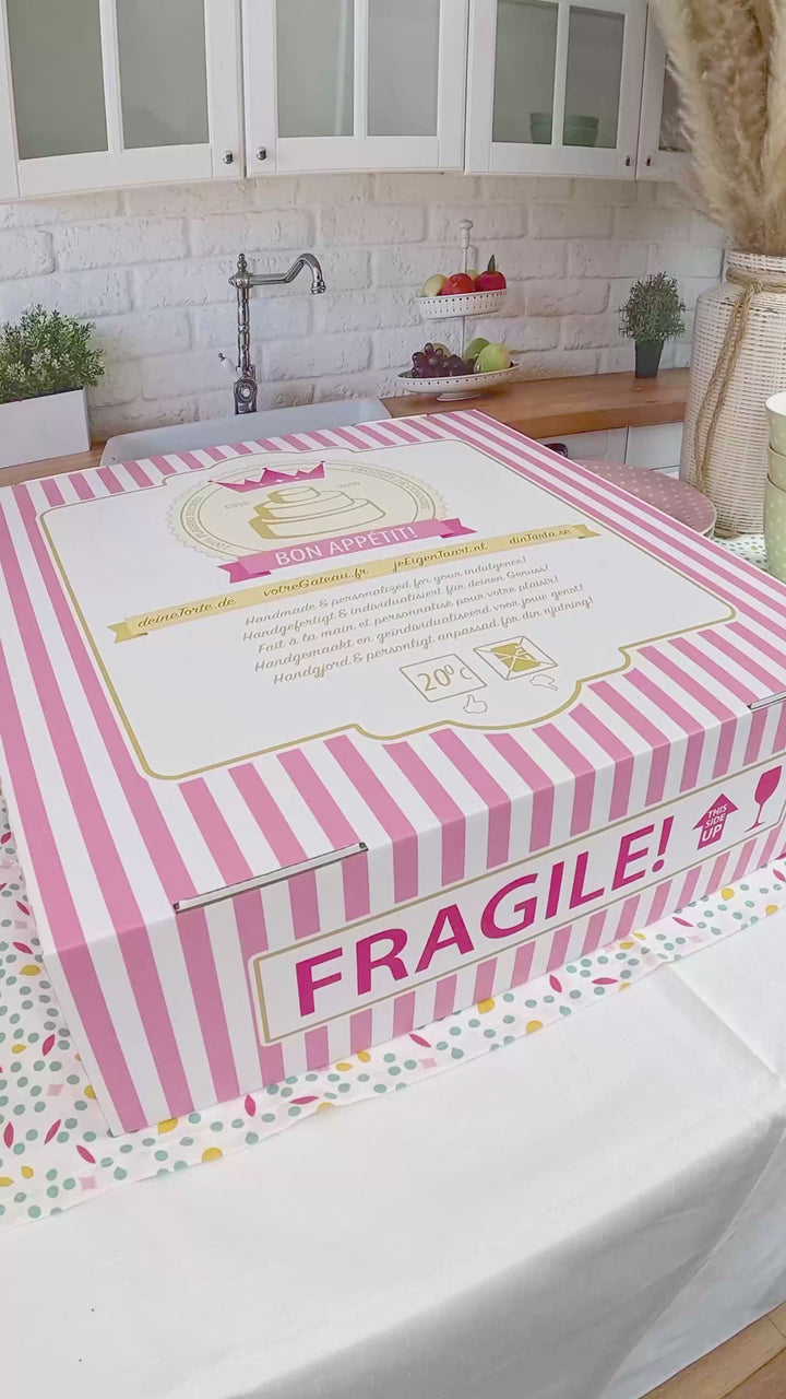 Gâteaux Nombre en différentes couleurs