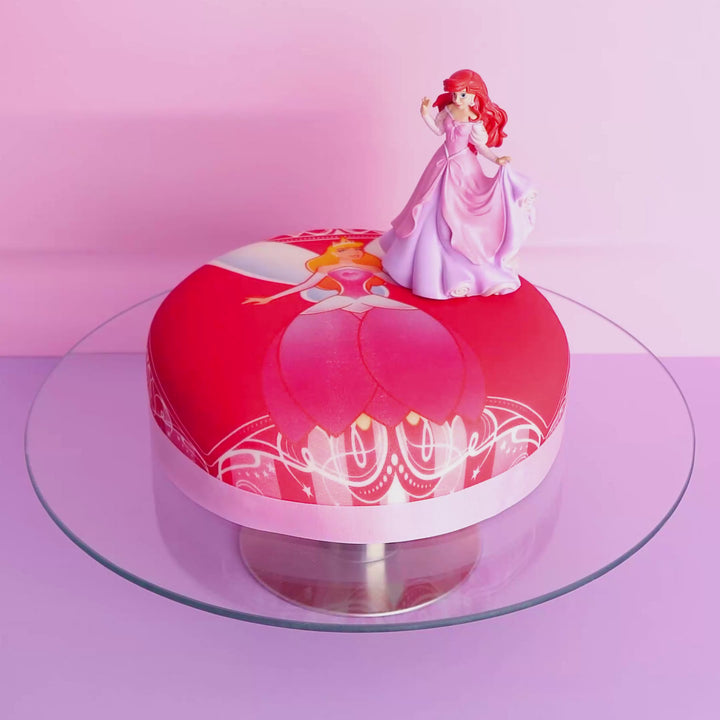 Gâteau princesse avec figurine Ariel®