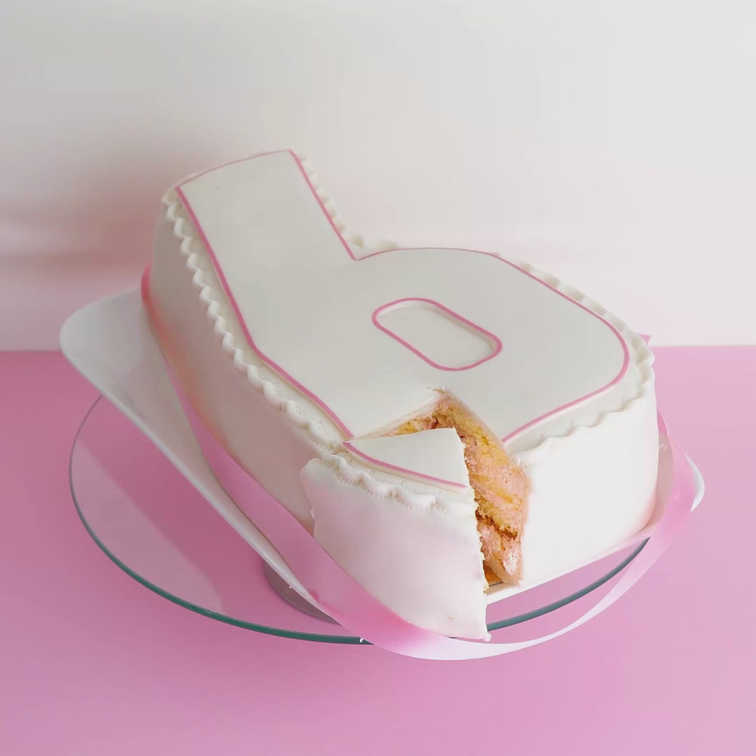 Gâteau-Chiffre en différentes couleurs