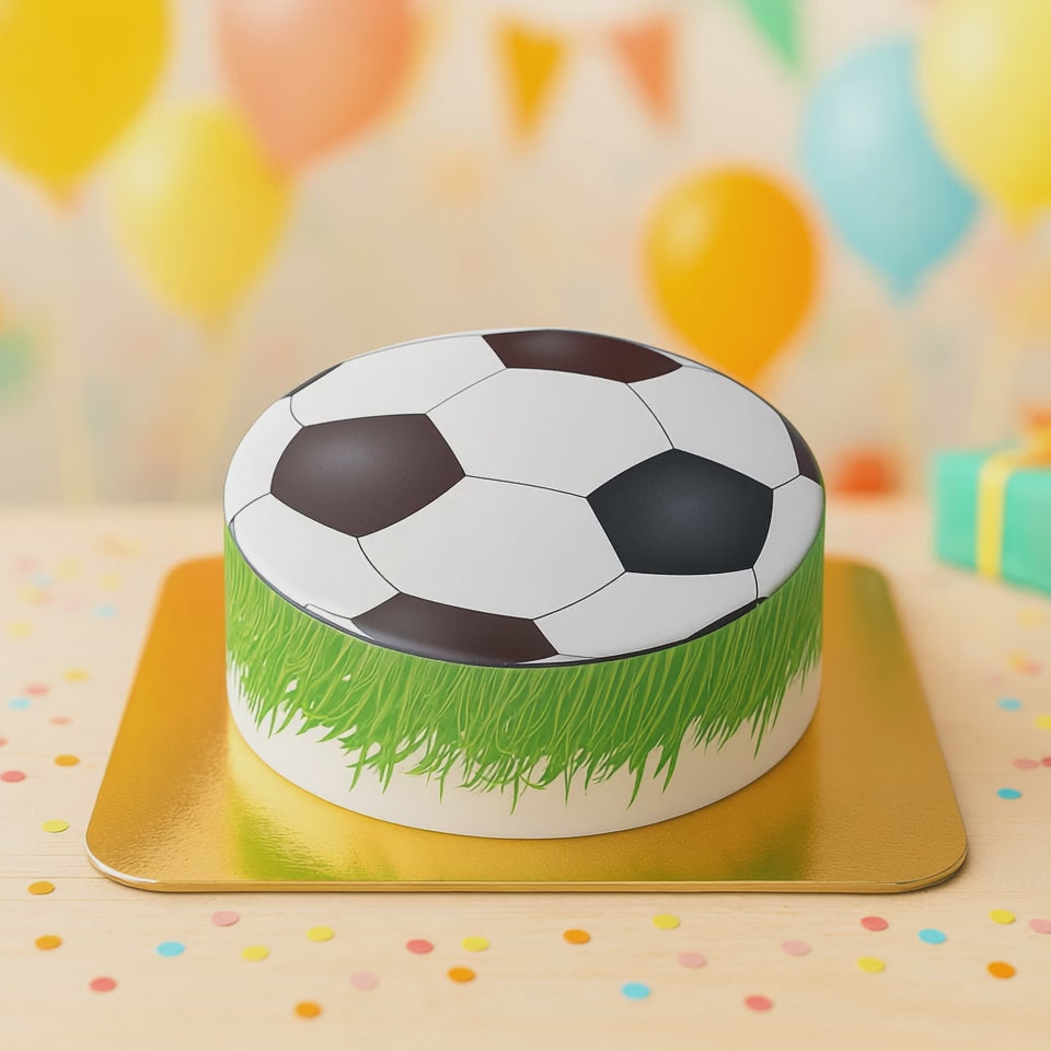 Gâteau ballon de foot