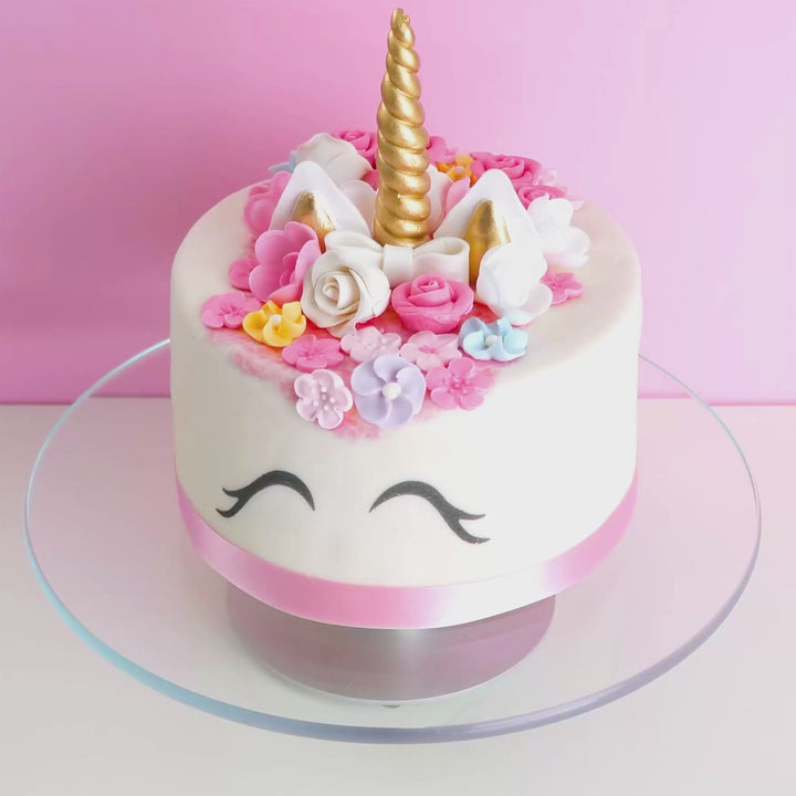 Gâteau Licorne Rose