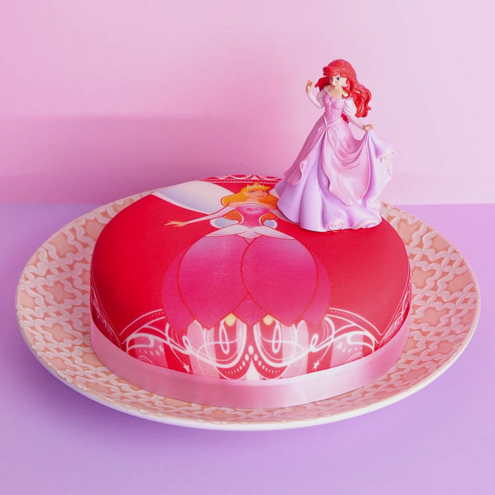 Gâteau princesse avec figurine Ariel®