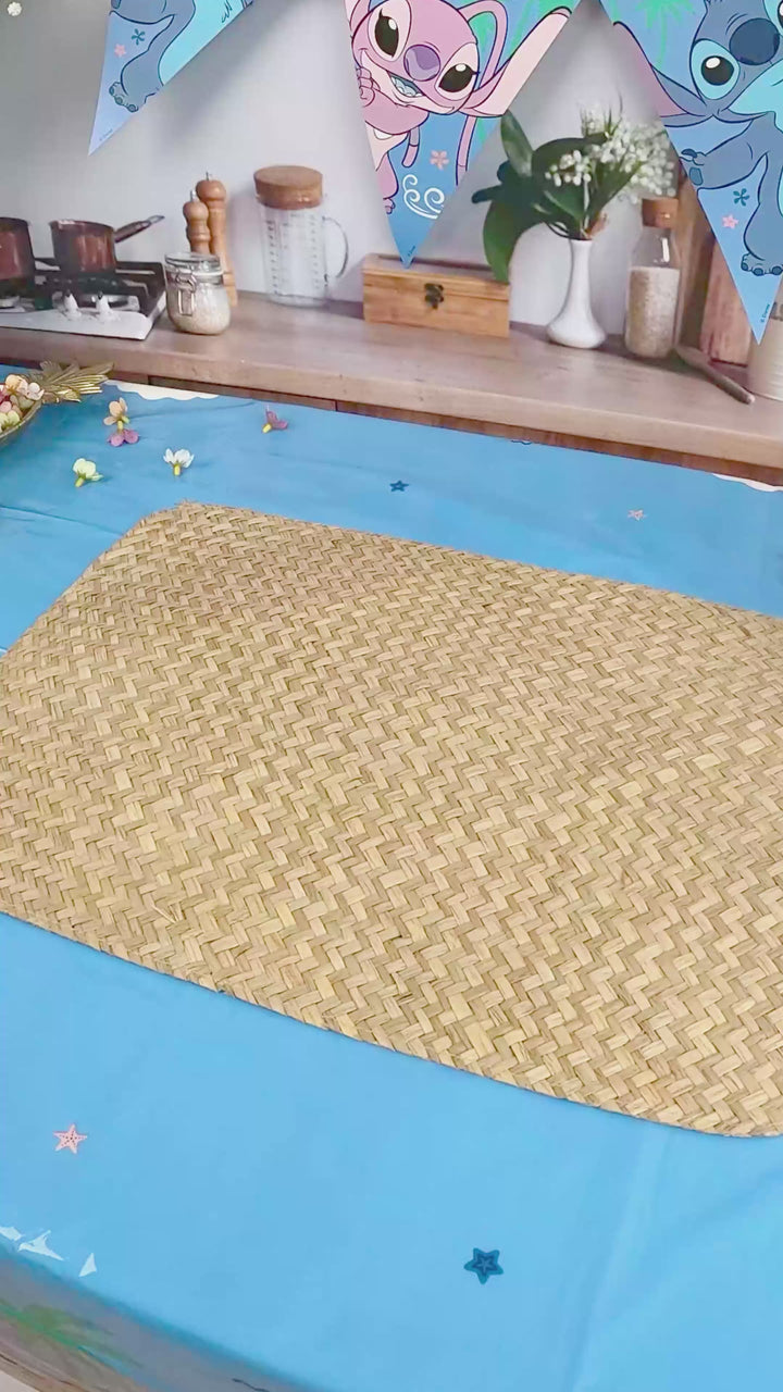 Angel & Stitch® sur gâteau tropical Deluxe