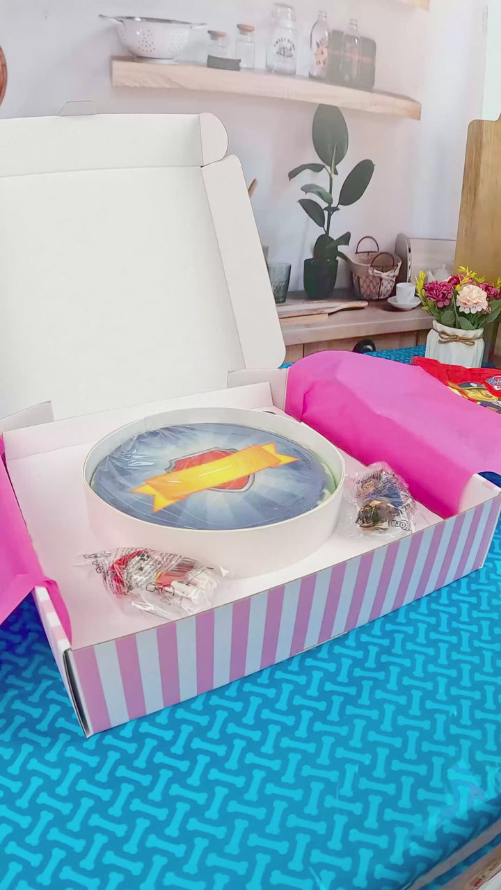 Chase & Marcus de la Pat'Patrouille® sur gâteau