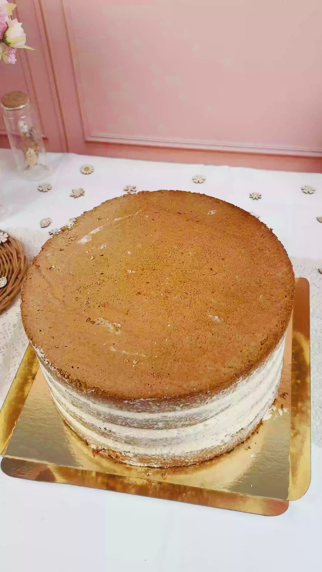 Naked Cake mariage Vanille 