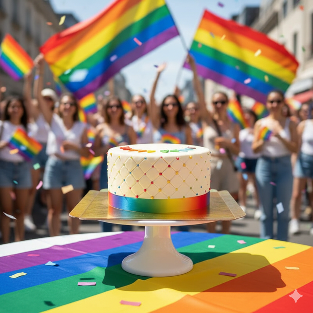 Gâteau Deluxe - Spécial Pride Month
