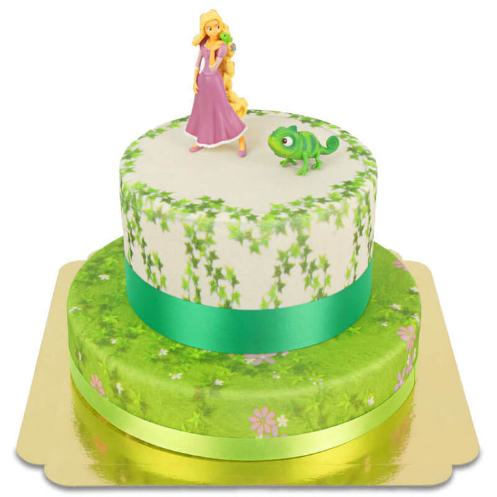 Raiponce® sur gâteau à 2 étages 