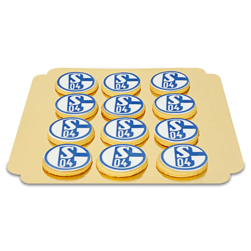 Biscuits FC Schalke 04 (12 pièces)