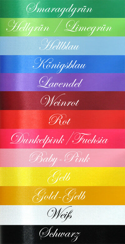 Gâteaux Nombre en différentes couleurs