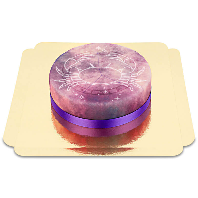 Gâteau signe astrologique du Cancer