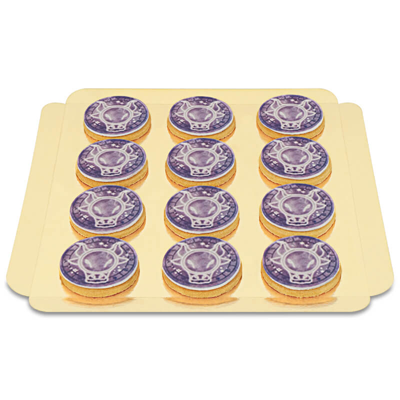 Biscuits astrologiques Taureau (12 pièces)