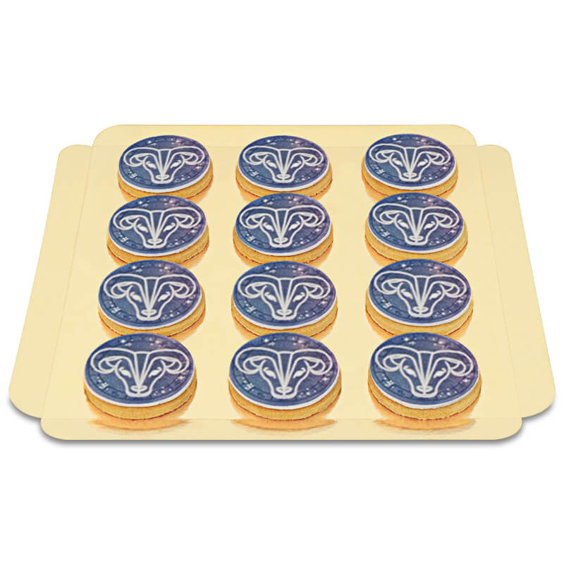 Biscuits astrologiques Bélier (12 pièces)