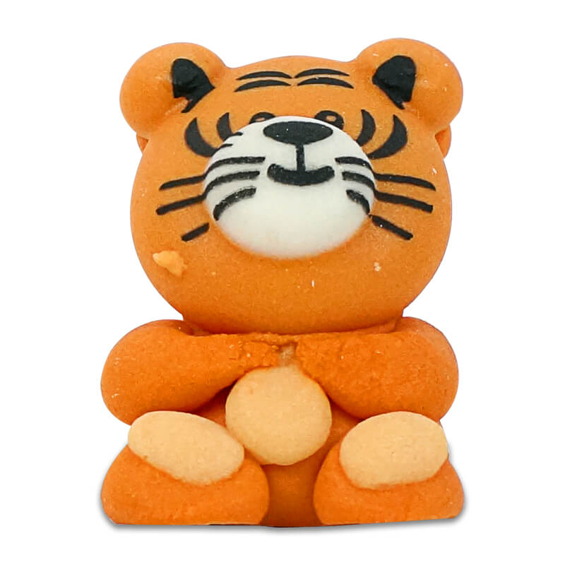 Tigre en pâte à sucre