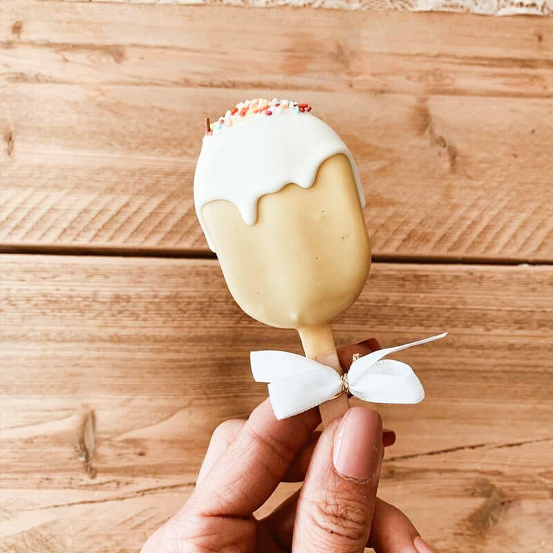 Cake-Pops Crème Glacée couleurs pastel (10 pièces)