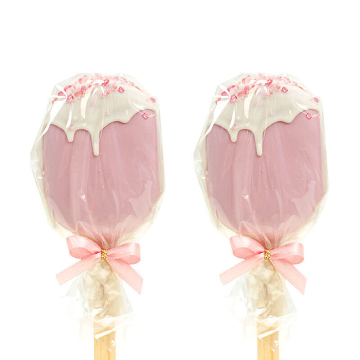 Cake-Pops Crème Glacée roses Saint Valentin (10 pièces)