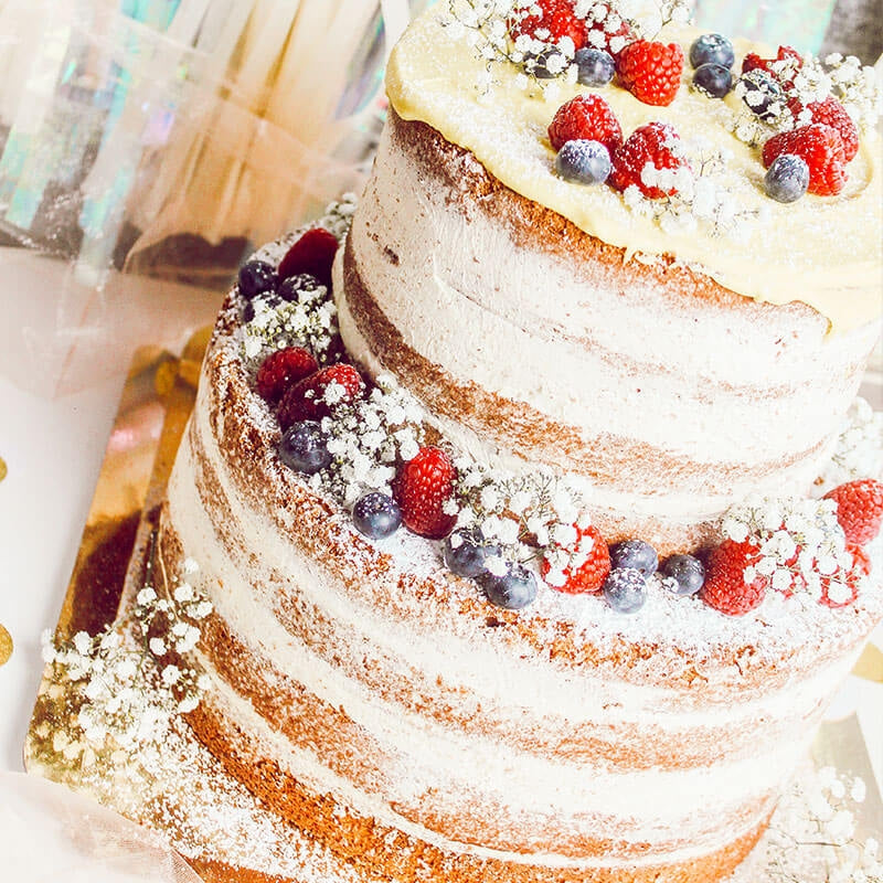 Naked Cake à 2 étages