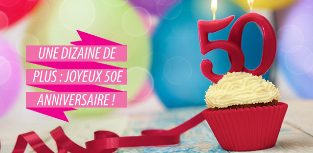 Gâteaux d'anniversaire 50 ans