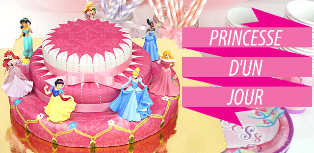 Kit Décor gâteau princesse Raiponce Disney
