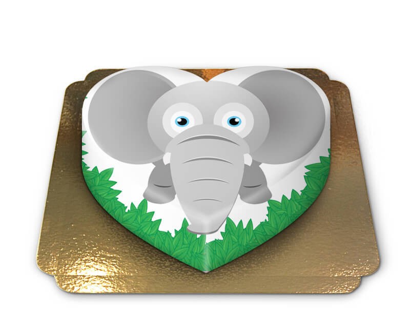 Buy Cake Topper Template for Baby Shower Baby Elephant Cake Online in India  - Etsy