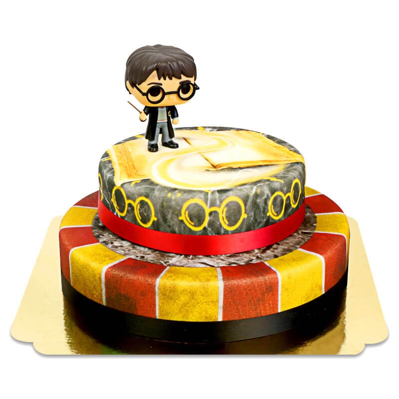 Cake topper assortis Joyeux anniversaire thème Sorciers