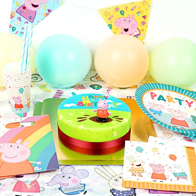 Pack décoration d'anniversaire Peppa pig