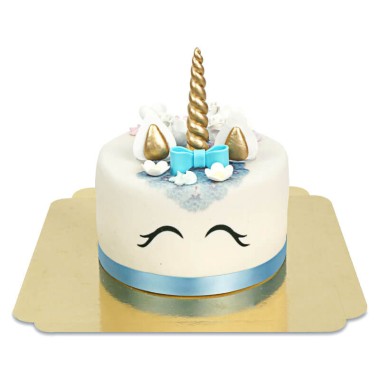 Décoration de gâteau, Bluey et l'arc-en-ciel | image comestible