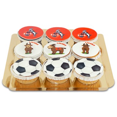 Assortiment de Cupcakes du FC Cologne