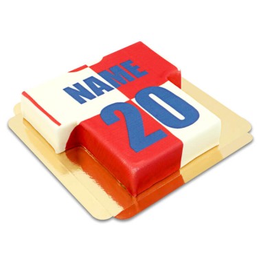 Gâteau Maillot de Football Croatie