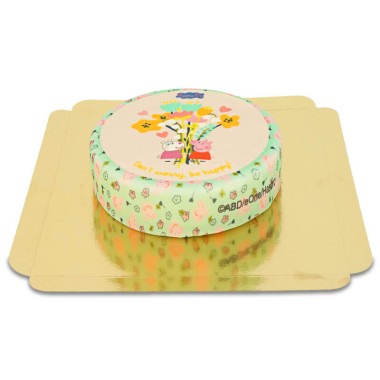 Gâteau Happy Birthday Deluxe (plusieurs coloris) 🍰