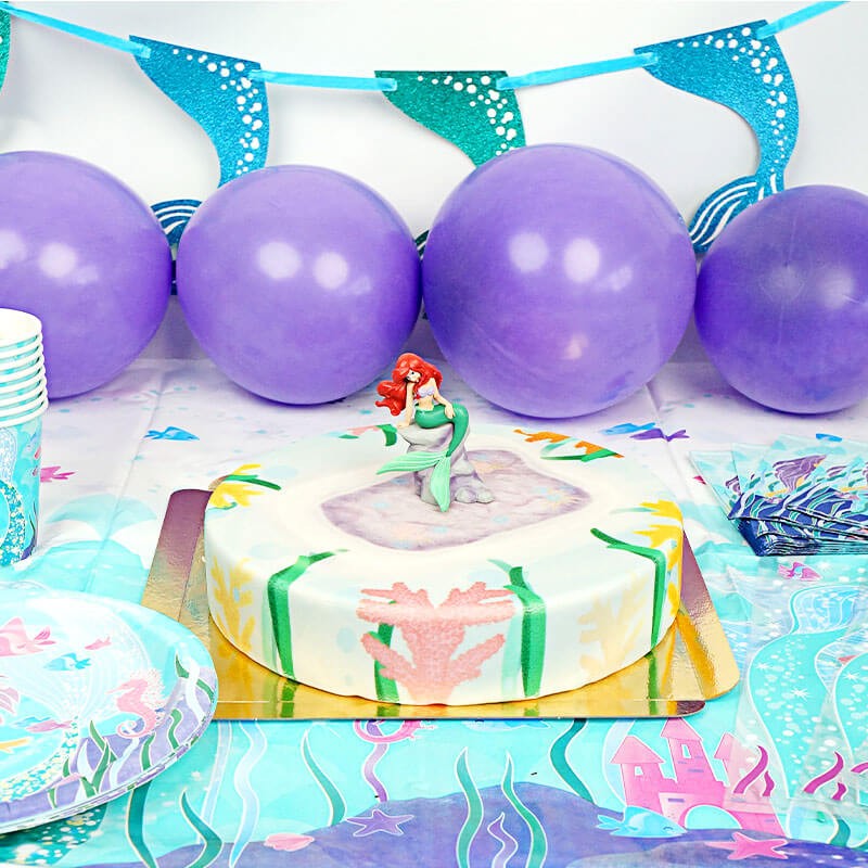 Kit anniversaire Sirène (gâteau inclus) 🍰