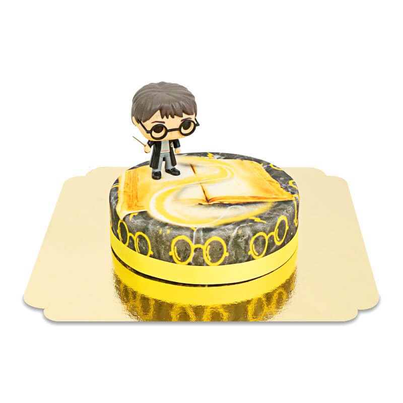 Harry Potter sur gâteau Magique jaune 🍰