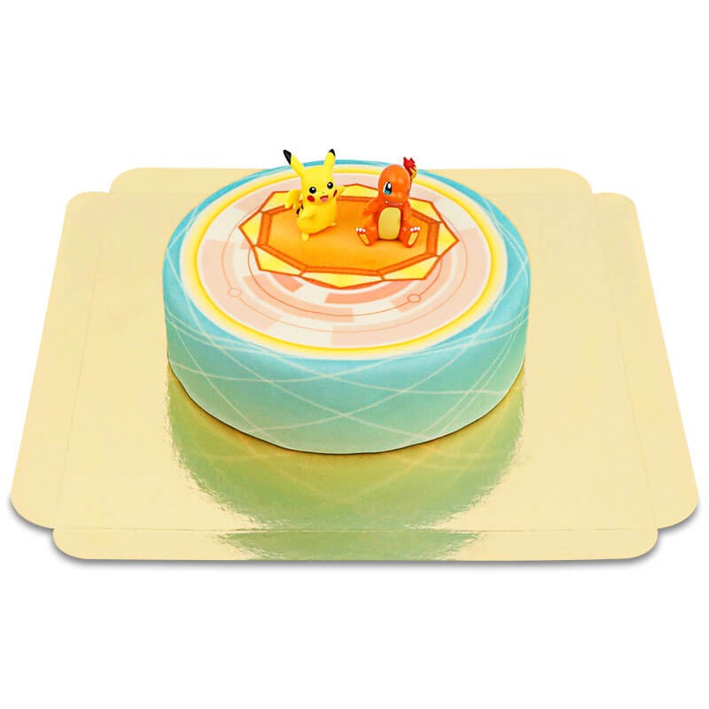 Pokémon® sur gâteau badge 