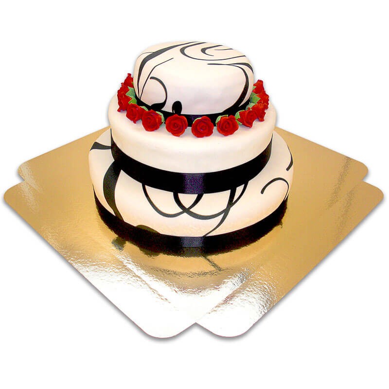 Accessoires & décoration pour gâteau vintage + ruban